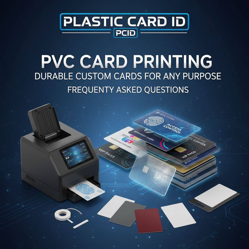 Frequently Asked Questions About PVC Card Printing