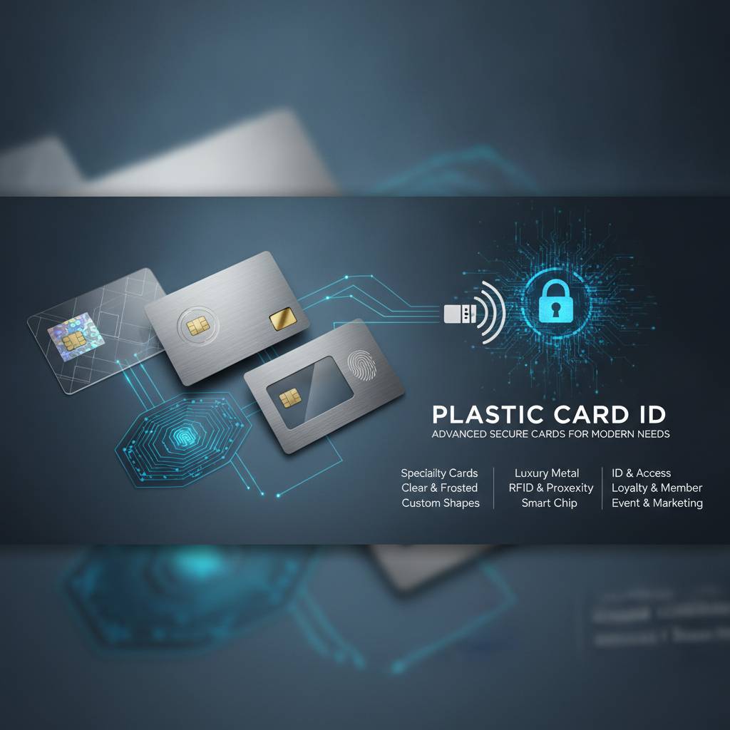 Specialty Cards: Clear, Custom Shapes, and Luxury Metal
