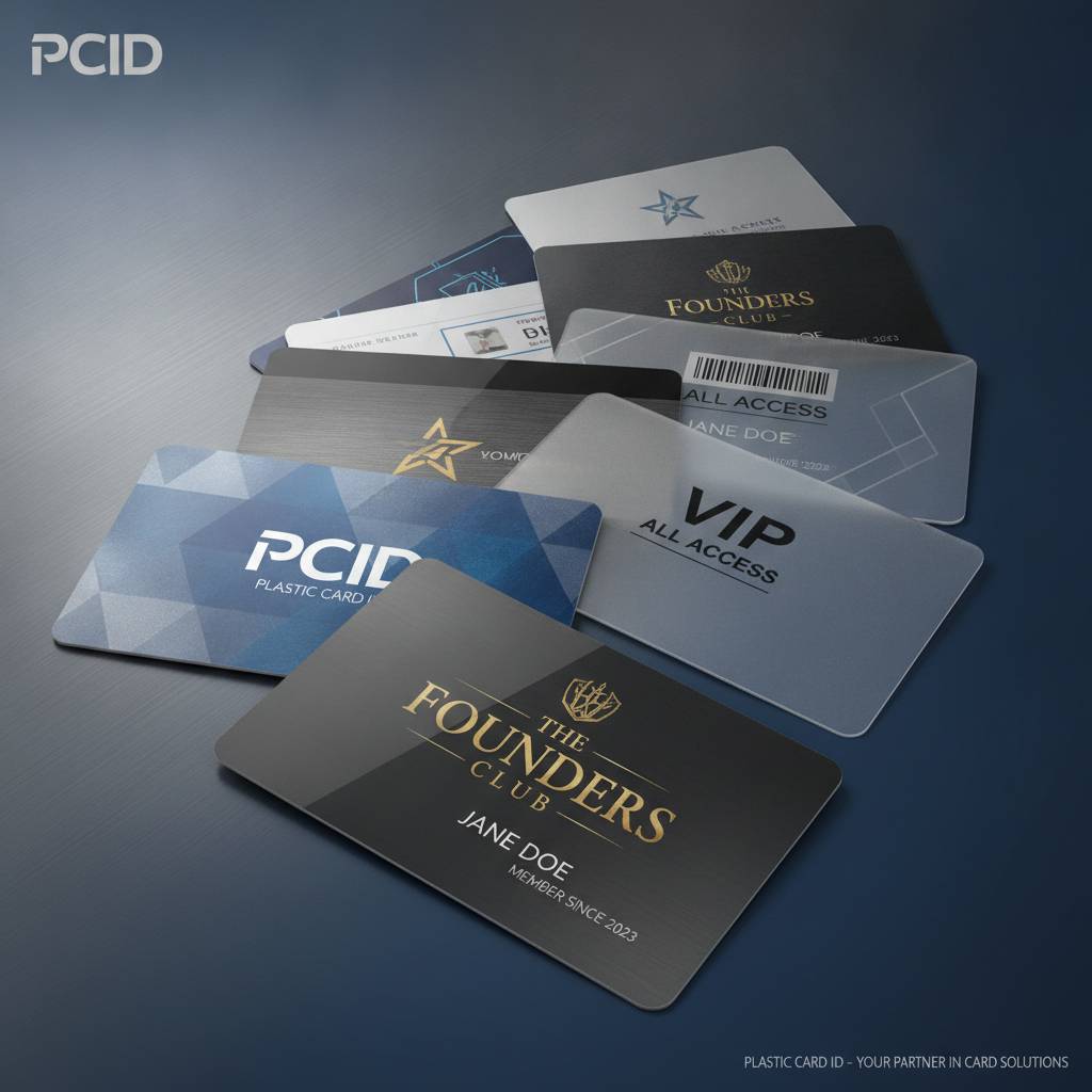 Custom Design Services for Your Vinyl Membership Cards