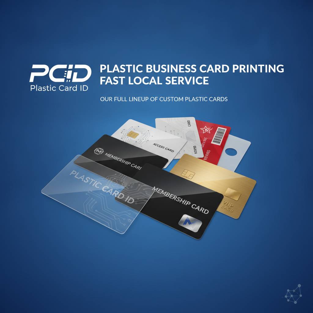 Our Full Lineup of Custom Plastic Cards