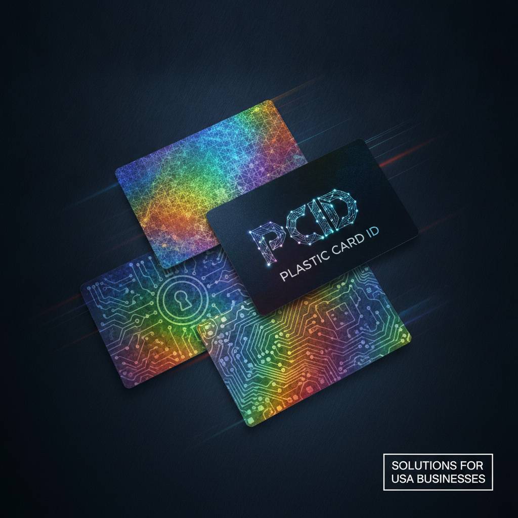 The Dazzling World of Holographic Plastic Cards