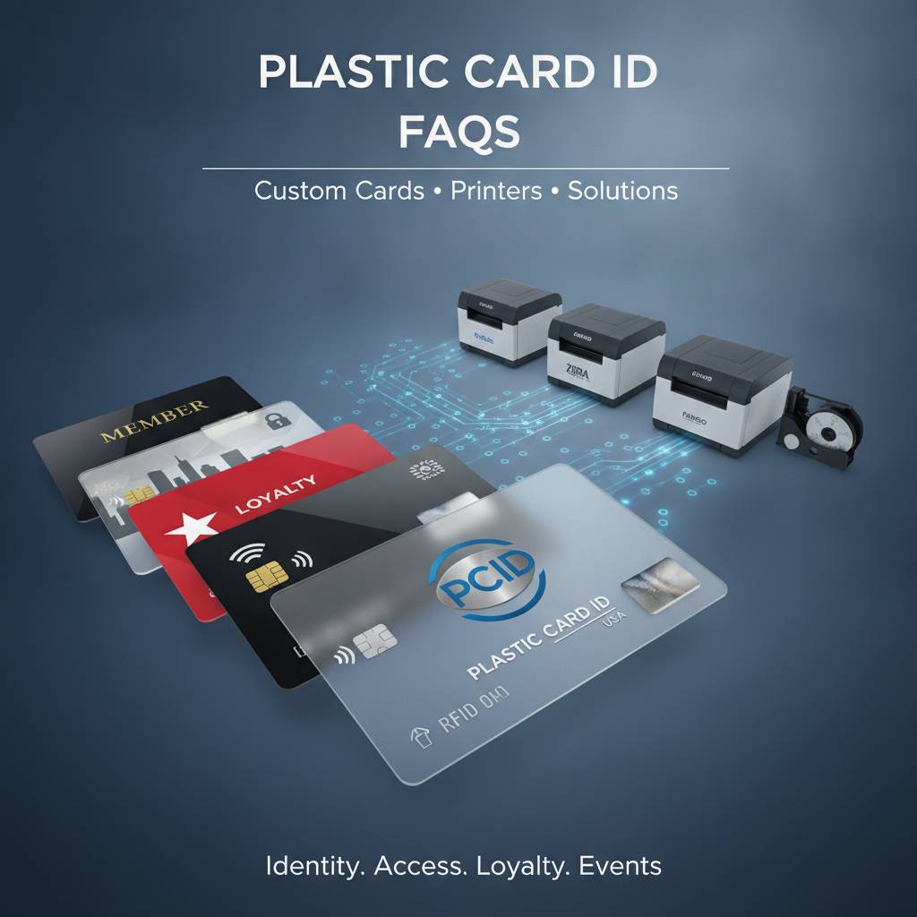 Frequently Asked Questions About Custom Plastic Cards