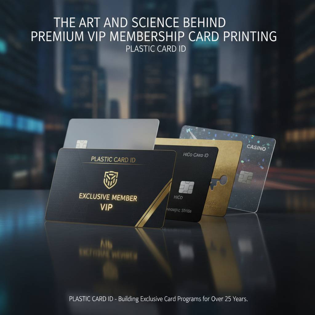 The Art and Science Behind Premium VIP Membership Card Printing