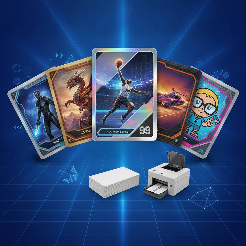 Plastic Trading Card Types We Print